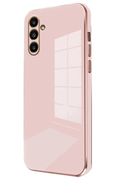 Mey İthalat®  Samsung Galaxy M15 Kılıf Volet Silikon - Pembe