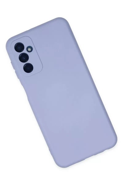 Mey İthalat®  Samsung Galaxy M23 Kılıf Nano içi Kadife Silikon - Lila