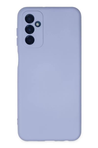 Mey İthalat®  Samsung Galaxy M23 Kılıf Nano içi Kadife Silikon - Lila