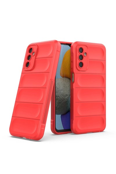 Mey İthalat®  Samsung Galaxy M23 Kılıf Optimum Silikon - Kırmızı