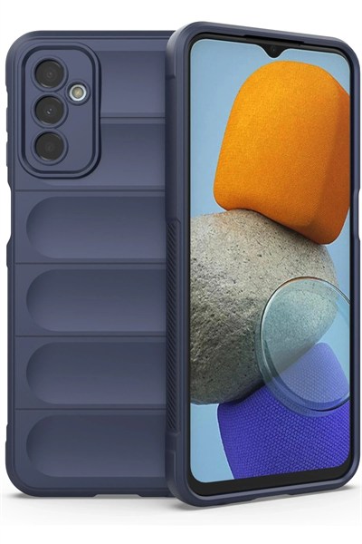 Mey İthalat®  Samsung Galaxy M23 Kılıf Optimum Silikon - Lacivert