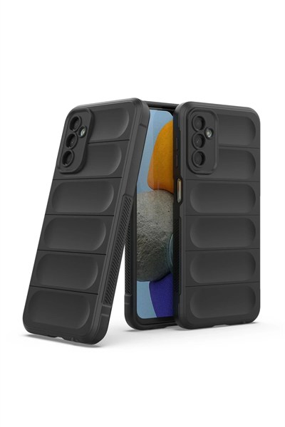 Mey İthalat®  Samsung Galaxy M23 Kılıf Optimum Silikon - Siyah