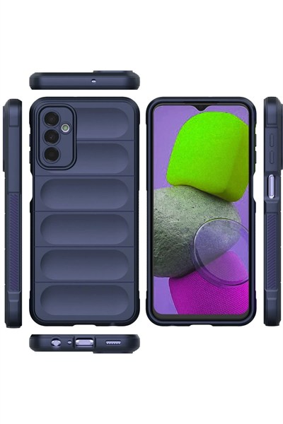 Mey İthalat®  Samsung Galaxy M23 Kılıf Optimum Silikon - Lacivert