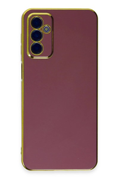 Mey İthalat®  Samsung Galaxy M23 Kılıf Volet Silikon - Kırmızı