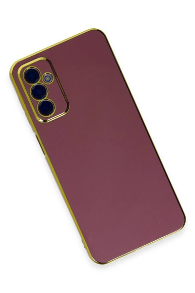 Mey İthalat®  Samsung Galaxy M23 Kılıf Volet Silikon - Kırmızı