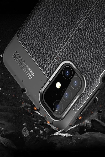 Mey İthalat®  Samsung Galaxy M31S Kılıf Auto Focus Kapak - Kırmızı