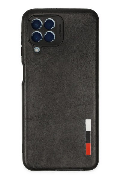 Mey İthalat®  Samsung Galaxy M33 Kılıf Loop Deri Silikon - Siyah