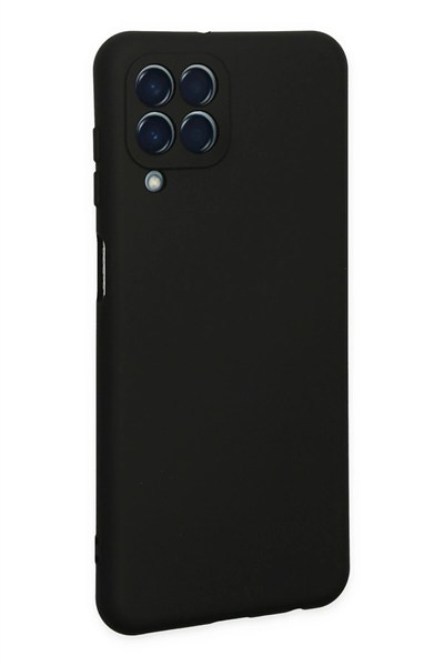 Mey İthalat®  Samsung Galaxy M33 Kılıf Nano içi Kadife Silikon - Siyah