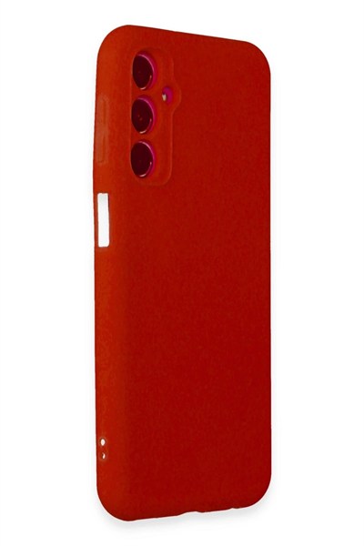 Mey İthalat®  Samsung Galaxy M34 5G Kılıf First Silikon - Kırmızı