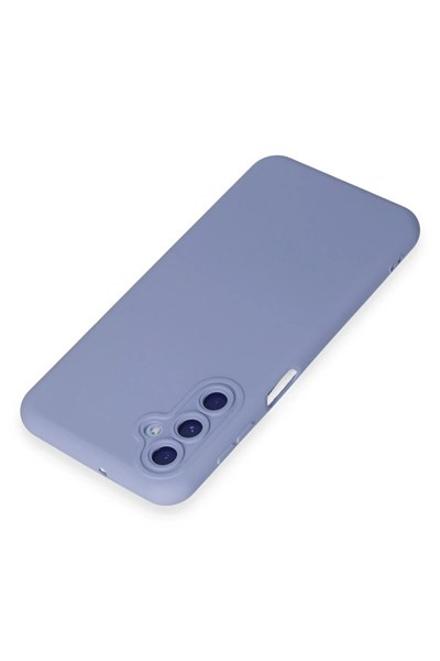 Mey İthalat®  Samsung Galaxy M34 5G Kılıf Nano içi Kadife Silikon - Lila