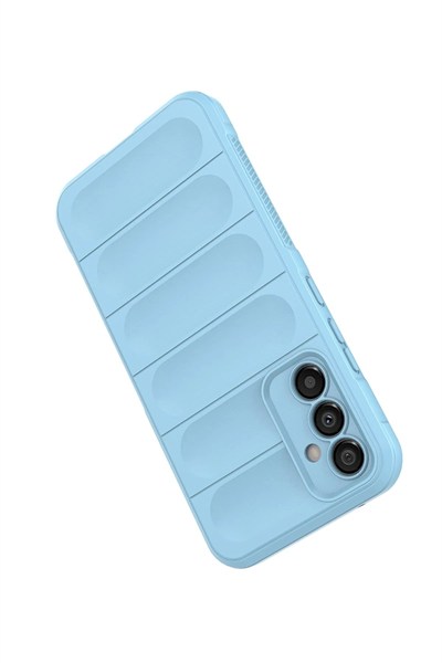 Mey İthalat®  Samsung Galaxy M34 5G Kılıf Optimum Silikon - Sky Blue