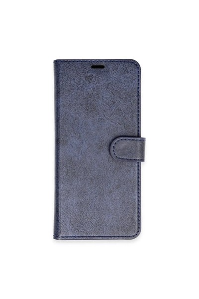 Mey İthalat®  Samsung Galaxy M34 5G Kılıf Trend S Plus Kapaklı Kılıf - Lacivert