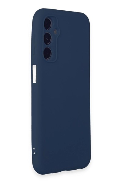 Mey İthalat®  Samsung Galaxy M34 5G Kılıf First Silikon - Lacivert