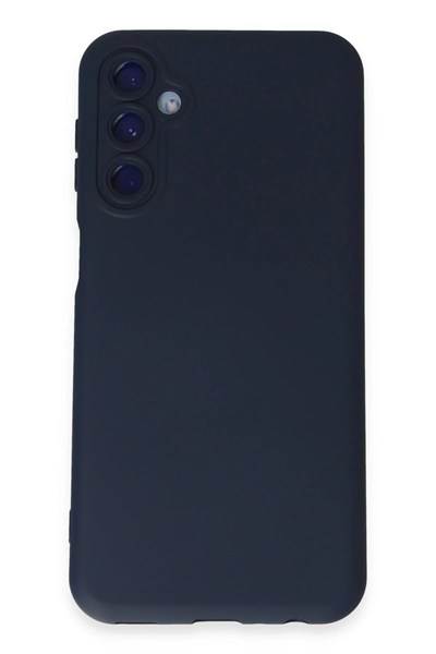 Mey İthalat®  Samsung Galaxy M34 5G Kılıf Nano içi Kadife Silikon - Lacivert