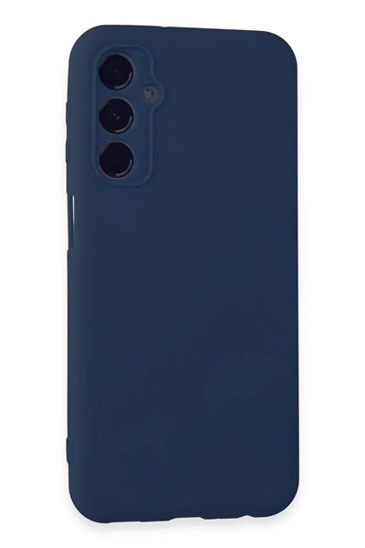 Mey İthalat®  Samsung Galaxy M34 5G Kılıf First Silikon - Lacivert