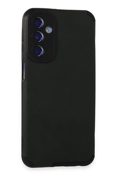 Mey İthalat®  Samsung Galaxy M34 5G Kılıf Loop Deri Silikon - Yeşil