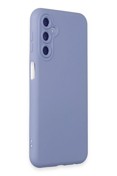 Mey İthalat®  Samsung Galaxy M34 5G Kılıf Nano içi Kadife Silikon - Lila