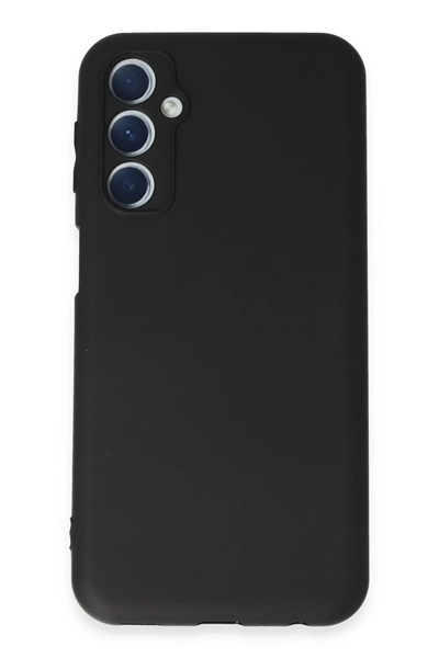 Mey İthalat®  Samsung Galaxy M34 5G Kılıf First Silikon - Siyah