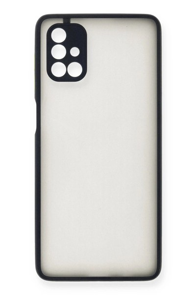 Mey İthalat®  Samsung Galaxy M51 Kılıf Montreal Silikon Kapak - Lacivert