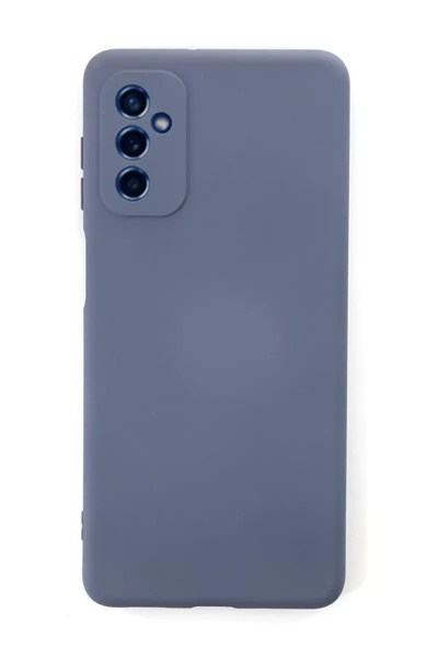 Mey İthalat®  Samsung Galaxy M52 5G Kılıf Nano içi Kadife Silikon - Gri