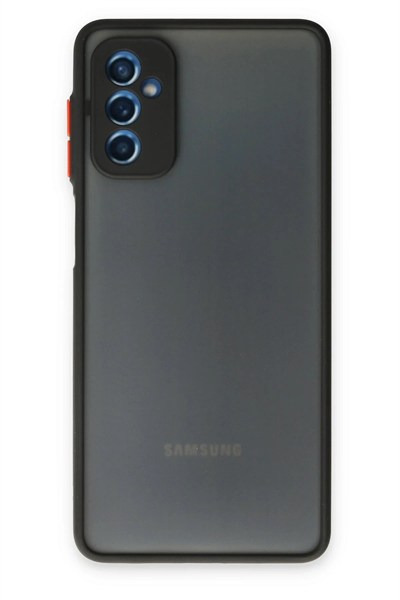 Mey İthalat®  Samsung Galaxy M52 5G Kılıf Montreal Silikon Kapak - Siyah