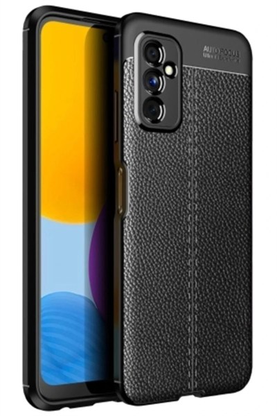 Mey İthalat®  Samsung Galaxy M52 5G Kılıf Auto Focus Kapak - Siyah