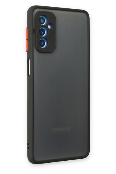 Mey İthalat®  Samsung Galaxy M52 5G Kılıf Montreal Silikon Kapak - Siyah