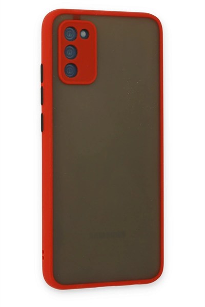 Mey İthalat®  Samsung Galaxy S20 FE Kılıf Montreal Silikon Kapak - Kırmızı