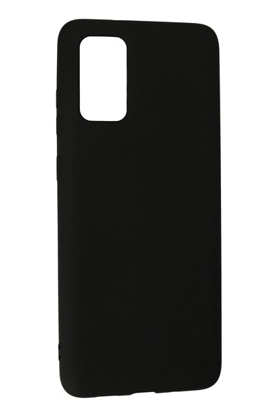 Mey İthalat®  Samsung Galaxy S20 Plus Kılıf Nano içi Kadife Silikon - Siyah