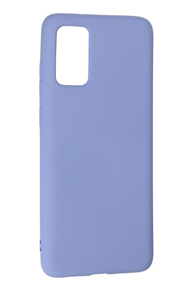 Mey İthalat®  Samsung Galaxy S20 Plus Kılıf Nano içi Kadife Silikon - Lila