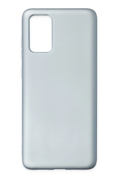 Mey İthalat®  Samsung Galaxy S20 Plus Kılıf Nano içi Kadife Silikon - Sky Blue