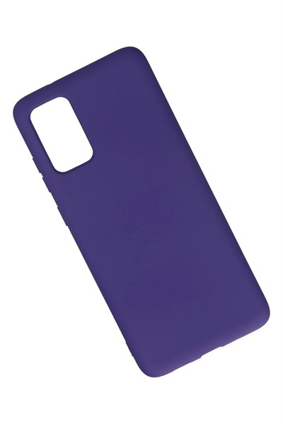 Mey İthalat®  Samsung Galaxy S20 Plus Kılıf Nano içi Kadife Silikon - Mor