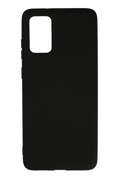 Mey İthalat®  Samsung Galaxy S20 Plus Kılıf Nano içi Kadife Silikon - Siyah