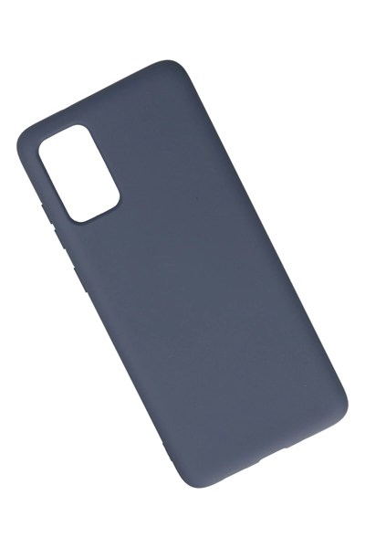 Mey İthalat®  Samsung Galaxy S20 Plus Kılıf Nano içi Kadife Silikon - Gri