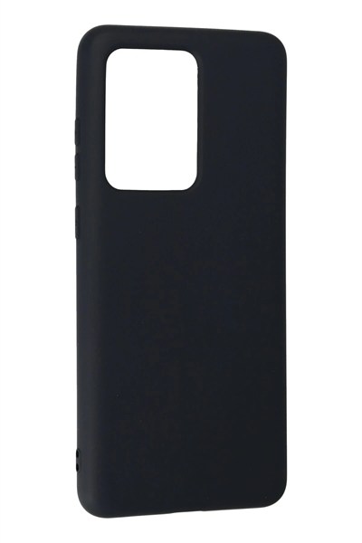 Mey İthalat®  Samsung Galaxy S20 Ultra Kılıf Nano içi Kadife Silikon - Lacivert
