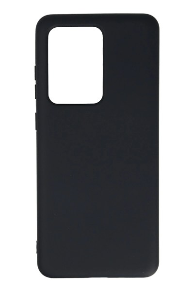 Mey İthalat®  Samsung Galaxy S20 Ultra Kılıf Nano içi Kadife Silikon - Lacivert