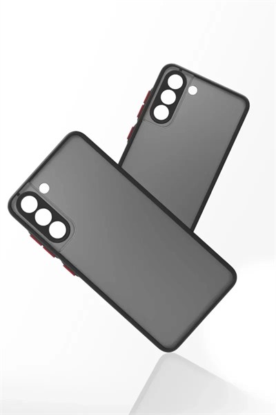 Mey İthalat®  Samsung Galaxy S21 FE Kılıf Montreal Silikon Kapak - Siyah
