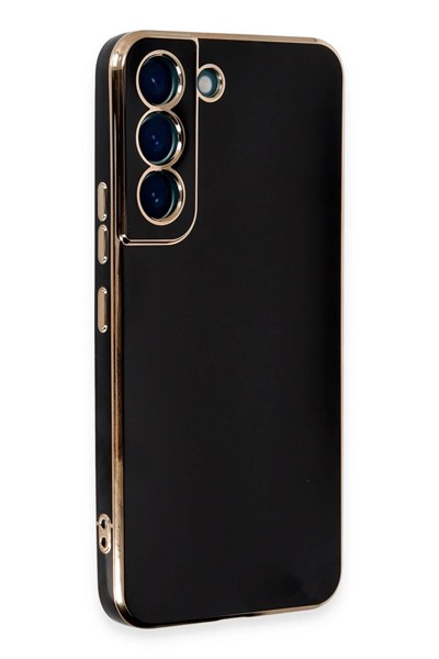 Mey İthalat®  Samsung Galaxy S21 Kılıf Volet Silikon - Siyah