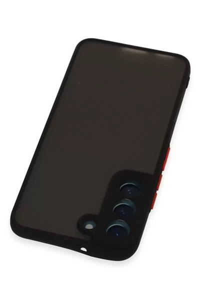 Mey İthalat®  Samsung Galaxy S22 Kılıf Montreal Silikon Kapak - Siyah