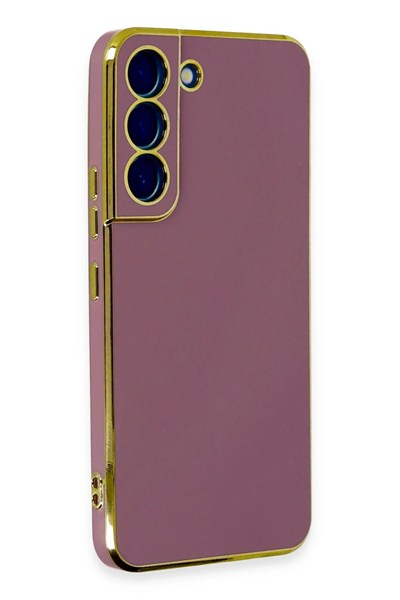 Mey İthalat®  Samsung Galaxy S22 Plus Kılıf Volet Silikon - Kırmızı
