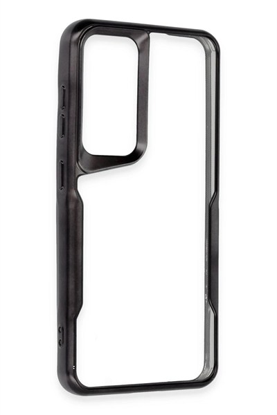 Mey İthalat®  Samsung Galaxy S23 Kılıf Boyi Silikon Kapak - Siyah
