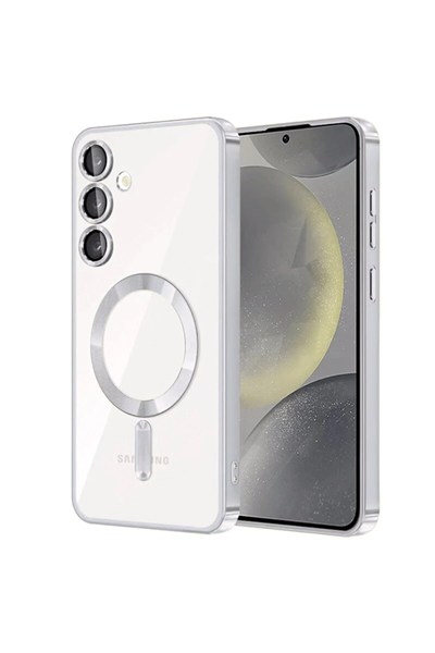 Mey İthalat®  Samsung Galaxy S23 Kılıf Kross Magneticsafe Kapak - Titan Gri