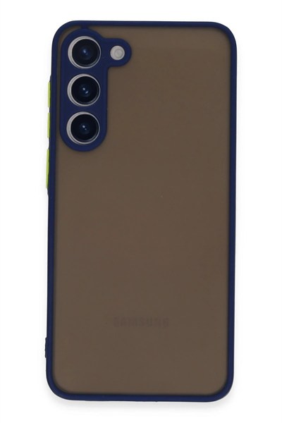 Mey İthalat®  Samsung Galaxy S23 Kılıf Montreal Silikon Kapak - Lacivert