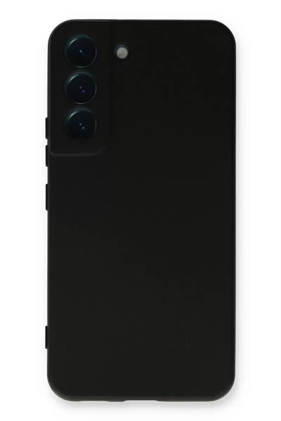 Mey İthalat®  Samsung Galaxy S23 Kılıf Nano içi Kadife Silikon - Siyah