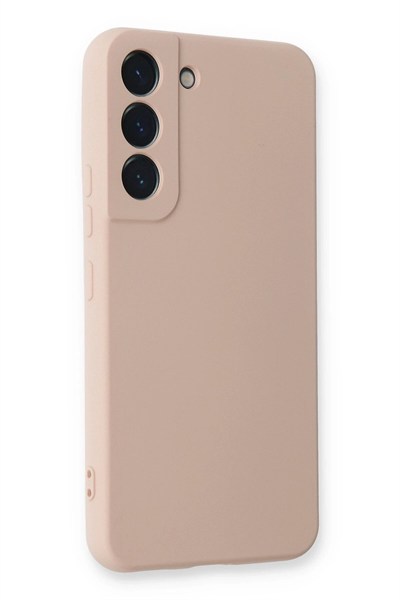 Mey İthalat®  Samsung Galaxy S23 Kılıf Nano içi Kadife Silikon - Pudra