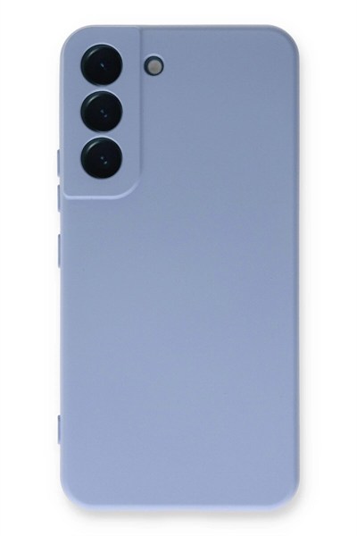 Mey İthalat®  Samsung Galaxy S23 Kılıf Nano içi Kadife Silikon - Lila