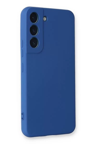 Mey İthalat®  Samsung Galaxy S23 Kılıf Nano içi Kadife Silikon - Mavi