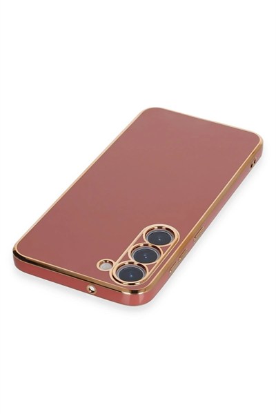 Mey İthalat®  Samsung Galaxy S23 Kılıf Volet Silikon - Kırmızı