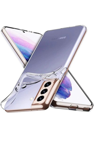 Mey İthalat®  Samsung Galaxy S23 Plus Kılıf Lüx Şeffaf Silikon