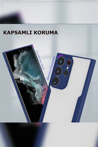 Mey İthalat®  Samsung Galaxy S23 Plus Kılıf Platin Silikon - Kırmızı